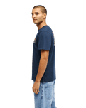 The Quiksilver Mens Liquid T-Shirt in Dark Navy