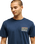The Quiksilver Mens Liquid T-Shirt in Dark Navy