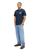 The Quiksilver Mens Liquid T-Shirt in Dark Navy