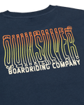 The Quiksilver Mens Liquid T-Shirt in Dark Navy