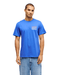 The Quiksilver Mens Liquid T-Shirt in Dazzling Blue