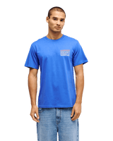 The Quiksilver Mens Liquid T-Shirt in Dazzling Blue