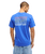 The Quiksilver Mens Liquid T-Shirt in Dazzling Blue