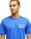 The Quiksilver Mens Liquid T-Shirt in Dazzling Blue