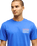 The Quiksilver Mens Liquid T-Shirt in Dazzling Blue