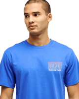 The Quiksilver Mens Liquid T-Shirt in Dazzling Blue