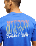 The Quiksilver Mens Liquid T-Shirt in Dazzling Blue