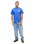 The Quiksilver Mens Liquid T-Shirt in Dazzling Blue