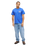 The Quiksilver Mens Liquid T-Shirt in Dazzling Blue