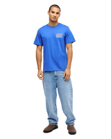 The Quiksilver Mens Liquid T-Shirt in Dazzling Blue