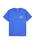 The Quiksilver Mens Liquid T-Shirt in Dazzling Blue