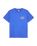 The Quiksilver Mens Liquid T-Shirt in Dazzling Blue