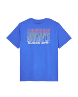 The Quiksilver Mens Liquid T-Shirt in Dazzling Blue