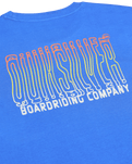 The Quiksilver Mens Liquid T-Shirt in Dazzling Blue