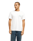 The Quiksilver Mens Liquid T-Shirt in Snow White