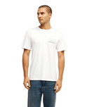 The Quiksilver Mens Liquid T-Shirt in Snow White