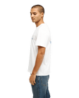 The Quiksilver Mens Liquid T-Shirt in Snow White