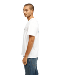 The Quiksilver Mens Liquid T-Shirt in Snow White