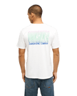 The Quiksilver Mens Liquid T-Shirt in Snow White
