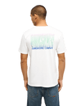 The Quiksilver Mens Liquid T-Shirt in Snow White