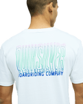 The Quiksilver Mens Liquid T-Shirt in Snow White