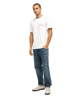 The Quiksilver Mens Liquid T-Shirt in Snow White