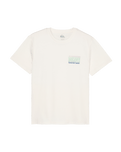 The Quiksilver Mens Liquid T-Shirt in Snow White