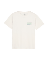 The Quiksilver Mens Liquid T-Shirt in Snow White