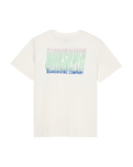 The Quiksilver Mens Liquid T-Shirt in Snow White