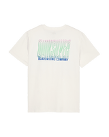 The Quiksilver Mens Liquid T-Shirt in Snow White