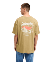 The Quiksilver Mens Deep House T-Shirt in Kelp