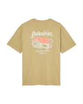 The Quiksilver Mens Deep House T-Shirt in Kelp