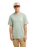 The Quiksilver Mens EVO Vibes T-Shirt in Iceberg Green