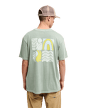 The Quiksilver Mens EVO Vibes T-Shirt in Iceberg Green