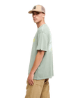 The Quiksilver Mens EVO Vibes T-Shirt in Iceberg Green