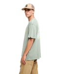 The Quiksilver Mens EVO Vibes T-Shirt in Iceberg Green