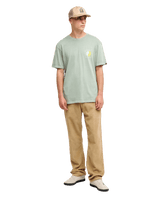 The Quiksilver Mens EVO Vibes T-Shirt in Iceberg Green