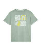 The Quiksilver Mens EVO Vibes T-Shirt in Iceberg Green