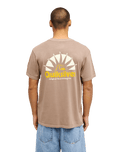 The Quiksilver Mens EVO Rays T-Shirt in Pine Bark