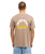 The Quiksilver Mens EVO Rays T-Shirt in Pine Bark