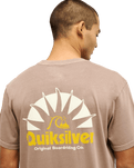 The Quiksilver Mens EVO Rays T-Shirt in Pine Bark