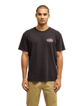 The Quiksilver Mens EVO Swell Squad T-Shirt in Tarmac