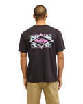 The Quiksilver Mens EVO Swell Squad T-Shirt in Tarmac