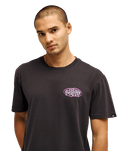 The Quiksilver Mens EVO Swell Squad T-Shirt in Tarmac