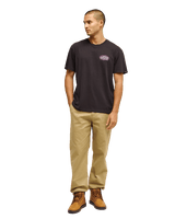 The Quiksilver Mens EVO Swell Squad T-Shirt in Tarmac
