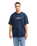 The Quiksilver Mens Slacker T-Shirt in Dark Navy