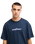 The Quiksilver Mens Slacker T-Shirt in Dark Navy
