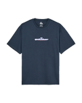 The Quiksilver Mens Slacker T-Shirt in Dark Navy