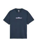 The Quiksilver Mens Slacker T-Shirt in Dark Navy
