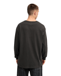 The Quiksilver Mens Crystal Long Sleeve T-Shirt in Tarmac